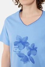 Náttkjóll - Blár - Image 4