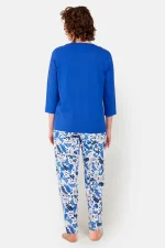 Náttfata sett - Blátt - Image 4