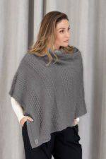 Skovhuus Poncho - Grátt