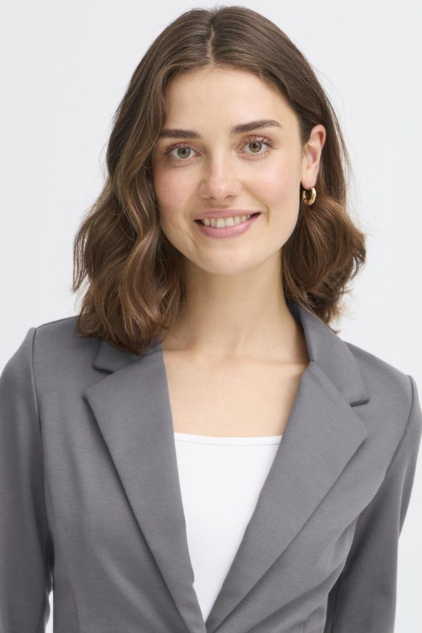 Dragtar jakki - Grár - Image 5
