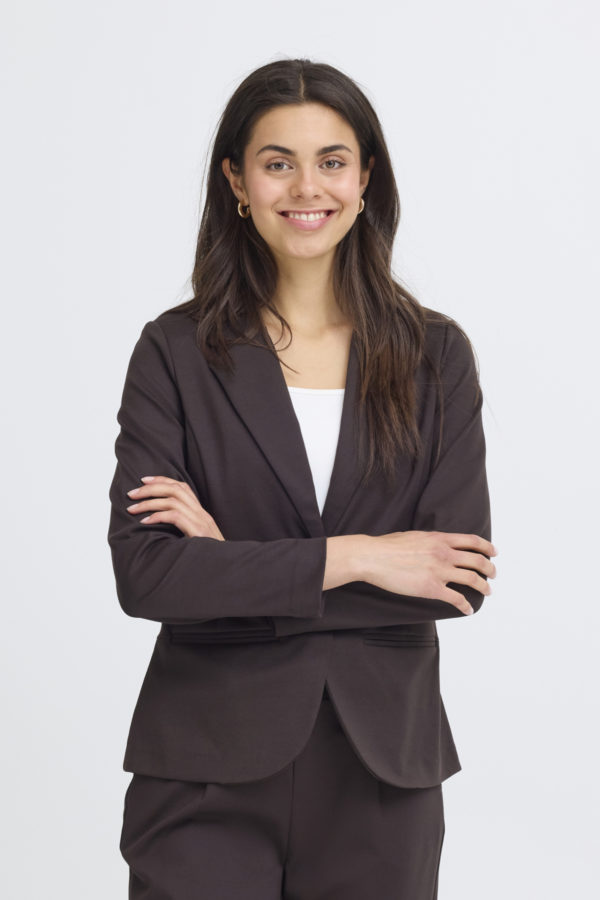 Dragtar jakki - Brúnn - Image 1