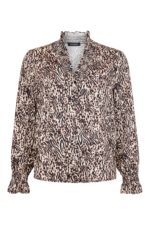 SUNDAY Blússa - Brún