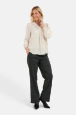 BRANDTEX Buxur - Gráar - Image 3