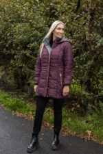 Úlpa - Vínrauð - Image 2