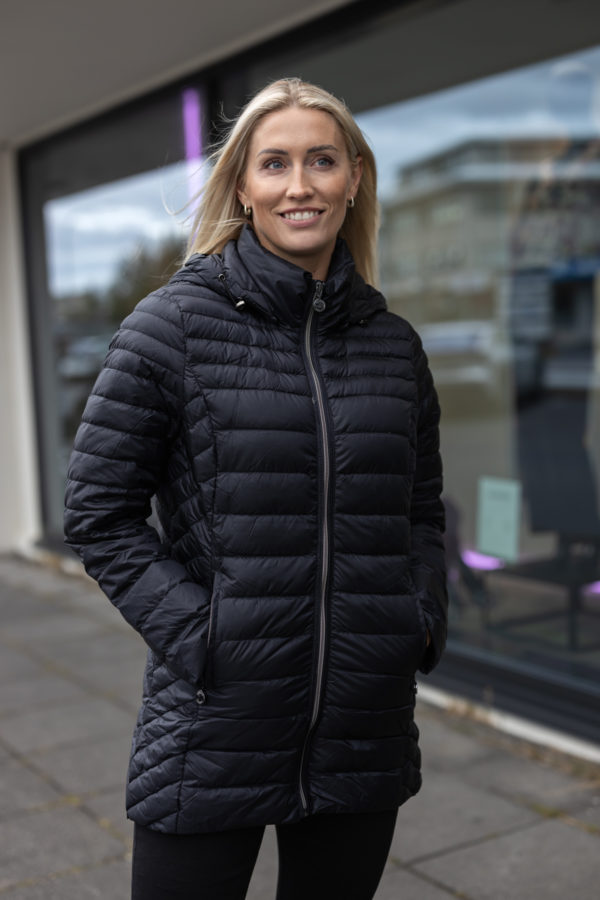Úlpa - Blá (90% andadúnn, 10% fjaðrir) - Image 1
