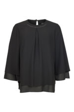 HABELLA Blússa - Svört