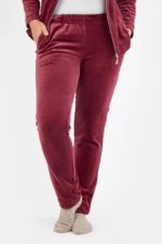 BRANDTEX Velúrgalli - Vínrauður - Image 2