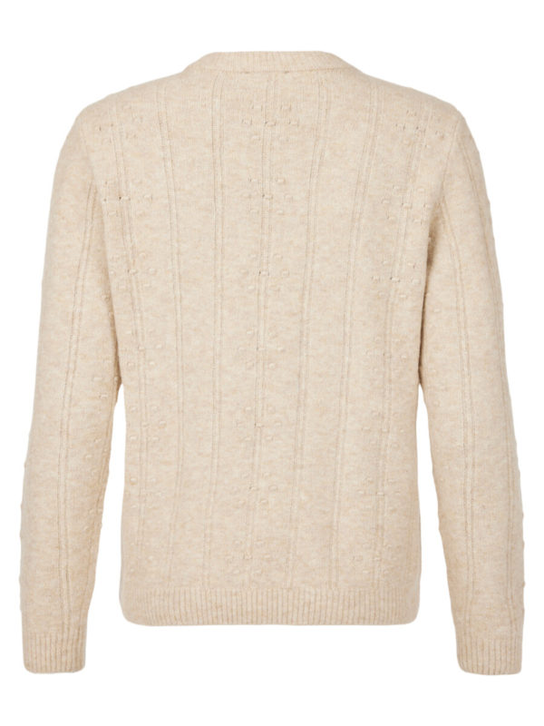 BRANDTEX Peysa - Ljós brún - Image 3
