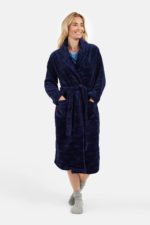 BRANDTEX Baðsloppur - Blár - Image 2