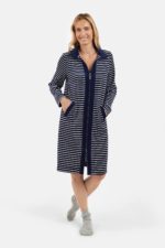 BRANDTEX Velúr sloppur - Blár - Image 2