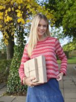 Skovhuus Jólapeysa - Rauð