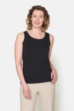 BRANDTEX Toppur - Svartur