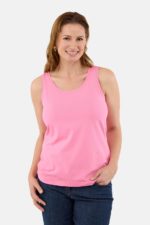 BRANDTEX Toppur - Bleikur