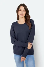 JENSEN Peysa - Dökk blá