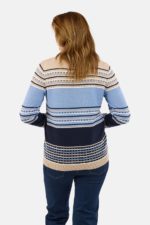 BRANDTEX Peysa - Blá - Image 3