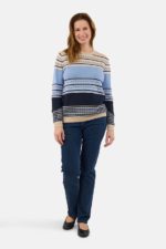 BRANDTEX Peysa - Blá - Image 2