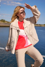 BRANDTEX Peysa - Rauð - Image 7