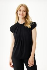 INFRONT Blússa - Svört