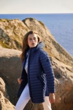 FRANDSEN Úlpa - Dökk blá