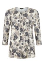 SUNDAY Blússa - Ljós brún