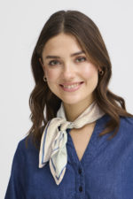 Klútur (100% silki) - Grænn