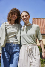 Klútur (100% silki) - Grænn - Image 9