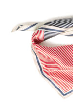 Klútur (100% silki) - Rauður - Image 2