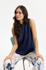 INFRONT Blússa - Blá