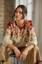 INFRONT Blússa - Mynstruð