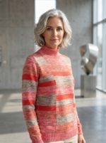 MICHA Peysa - Rauð