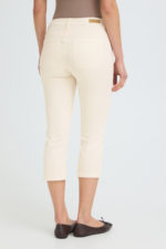 Kvartbuxur - Kremaðar - Image 5