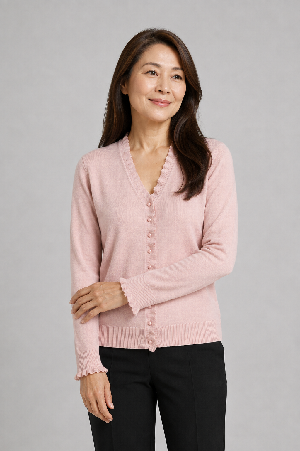 exec-e25e1cad-3875-49dc-b99e-0a30a4e57ddd BRANDTEX Peysa - Bleik - Image 1