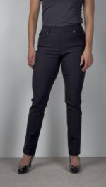 BRANDTEX Buxur fóðraðar, 78cm - Svartar