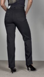 INGRID buxur super stretch, 78cm - Svartar - Image 4