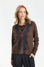 INFRONT Peysa - Brún